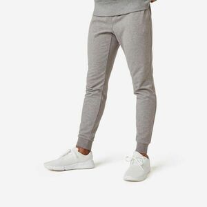 Pantalon de trening Slim 500 Fitness Gri Bărbați imagine