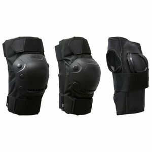 Set 3 perechi protecţii Role Fit500 Negru Adulți imagine