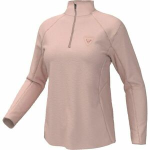 Rossignol W CLASSIQUE 1/2 ZIP Tricou femei, roz, mărime imagine