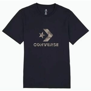 Converse STANDARD FIT CENTER FRONT LARGE LOGO STAR CHEV SS TEE Tricou unisex, negru, mărime imagine