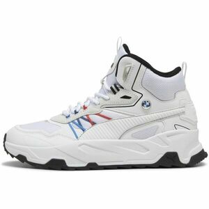 Puma BMW MMS TRINITY MID WTR Încălțăminte casual bărbați, alb, mărime 40.5 imagine