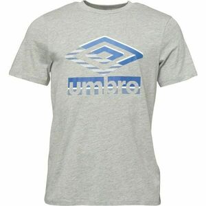 Umbro GLITCH GRAPHIC TEE Tricou pentru bărbați, gri, mărime imagine