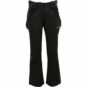 ALPINE PRO Pantaloni softshell pentru femei Pantaloni softshell pentru femei, negru imagine