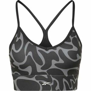 Reebok WOR AOP TRI BACK BRA Bustiera sport, negru, mărime imagine