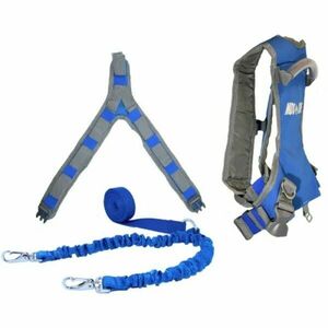 MDXONE STATIC SKI HARNESS WITH 9' STATIC ROPE Ham pentru schi, albastru, mărime imagine