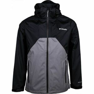 Columbia RAIN SCAPE JACKET Geacă de bărbați, negru, mărime imagine