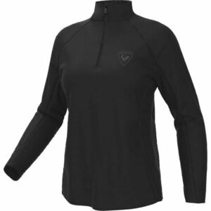 Rossignol W CLASSIQUE 1/2 ZIP Tricou femei, negru, mărime imagine