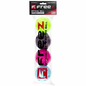 FREEZ BALL OFFICIAL TUBE 4 PCS Set de mingi de floorball, mix, mărime imagine