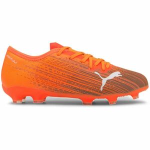 Puma ULTRA 2.1 FG/AG JR Ghete de fotbal copii, portocaliu, mărime 35.5 imagine