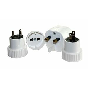 BasicNature World Set Adaptor cu 4 prize imagine