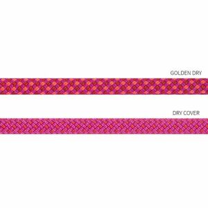 Coardă de alpinism BEAL Stinger Unicore 9, 4 mm 60 m, fucsia imagine