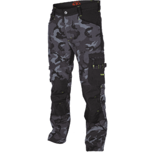 BENNON pantaloni softshell CAMOS, negru/gri imagine