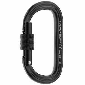 CAMP Mâner din aluminiu cu închidere cu șurub Oval XL Lock, negru imagine