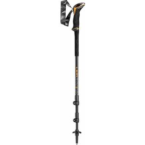 LEKI Bețe de trekking Makalu Lite, portocaliu-negru-antracit închis, 100 - 135 cm imagine