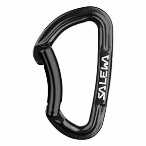 Salewa Carabiner HOT G3 negru, curbat imagine