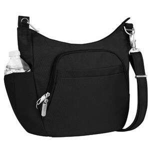 Travelon Anti-theft Geantă de umăr negru Crossbody Classic Lady imagine