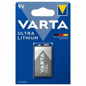 Baterie Varta Ultra Lithium 9V bloc 1 buc imagine