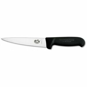 Cuțit de măcelar Victorinox fibrox, negru imagine