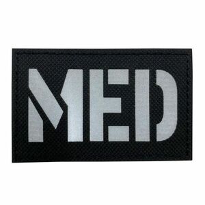 WARAGOD patch reflectorizant MED Patch negru imagine