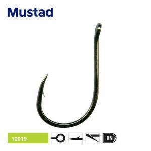 Carlige Mustad Ultrapoint 10019 BLN, 10buc (Marime Carlige: Nr. 6) imagine