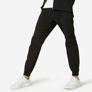 Pantalon de trening Slim 500 Fitness Negru Bărbați imagine