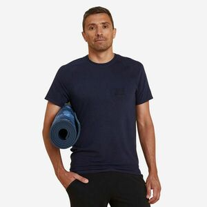 Tricou Yoga Ușoară Bleumarin Bărbați imagine