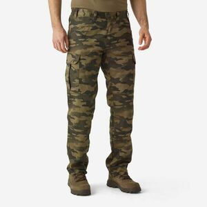 Pantalon cargo rezistent Steppe 500 camo halftone Maro imagine