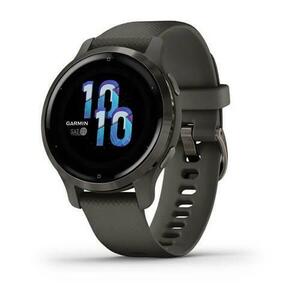 Ceas activity outdoor tracker Garmin Venu 2S, Bluetooth, Wi-Fi, GPS, rezistenta la apa 5 ATM (Gri) imagine