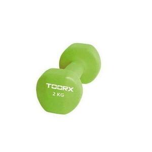 Gantera TOORX MN-2, Neopren, 2kg (Verde) imagine