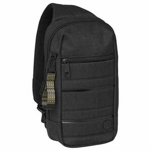 Borseta de umar CATERPILLAR Bizz Tools-Cross body, material 600D poliester, buzunar cu fermoar (Negru) imagine