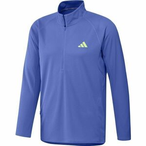 adidas ADIZERO RUNNING QUARTER-ZIP LONG SLEEVE Tricou de alergare pentru bărbați, albastru închis, mărime imagine