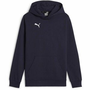 Puma TEAMGOAL CASUALS HOODY JR Hanorac pentru copii, albastru închis, mărime imagine