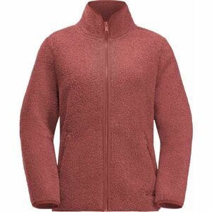 Jack Wolfskin HIGH CURL JACKET W Hanorac outdoor damă, roșu, mărime imagine