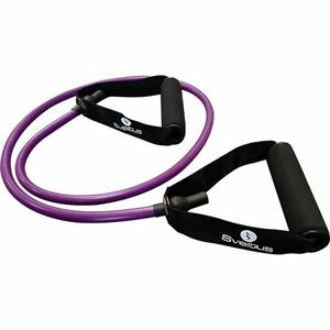 SVELTUS FITNESS POWER TUBE STRONG Extensor cu mânere, mov, mărime imagine