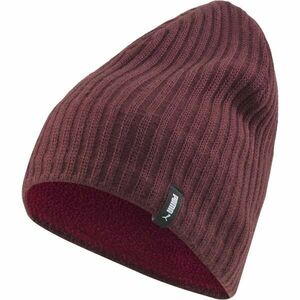 Puma ACTIV SLOUCHYBEANIE Căciulă damă, vișiniu, mărime imagine