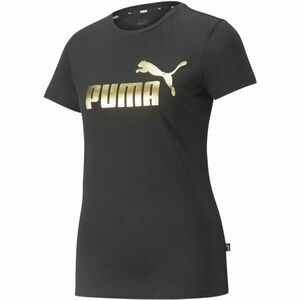 PUMA ESS+ Metallic Logo Tee imagine