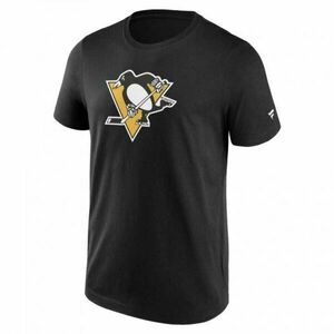 FANATICS NHL PRIMARY LOGO GRAPHIC PITTSBURGH PENGUINS Tricou bărbați, negru, mărime imagine