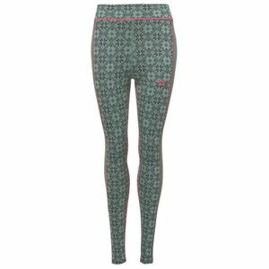 KARI TRAA ROSE HIGH WAIST PANT Pantaloni termo de femei, verde închis, mărime imagine