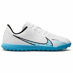 Nike JR MERCURIAL VAPOR 15 CLUB TF Ghete fotbal copii, alb, mărime 35 imagine