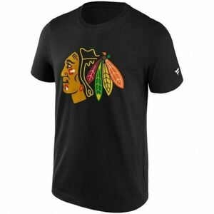 FANATICS NHL PRIMARY LOGO GRAPHIC CHICAGO BLACKHAWKS Tricou bărbați, negru, mărime imagine