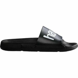 HAVAIANAS SLIDE CLASSIC LOGO MANIA Șlapi unisex, negru, mărime 37/38 imagine