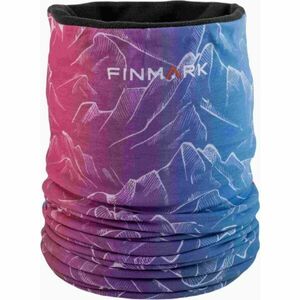 Finmark MULTIFUNCTIONAL SCARF WITH FLEECE Fular multifunțional, mix, mărime imagine