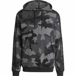 adidas CAMO HOODIE Hanorac pentru bărbați, gri închis, mărime imagine