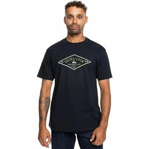 Quiksilver QS DIAMOND LOGO SS Tricou din bumbac pentru bărbați, negru, mărime imagine