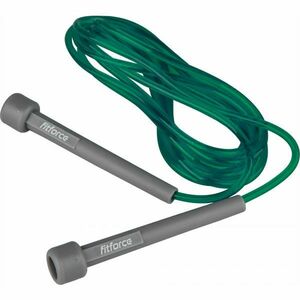 Fitforce JUMP ROPE Coardă de sărit, verde închis, mărime imagine