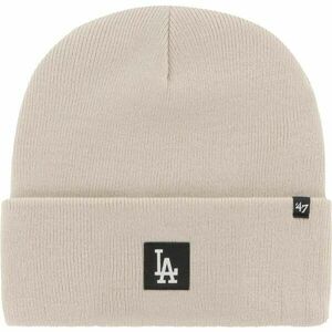 47 MLB LOS ANGELES DODGERS COMPACT ALT CUFF KNIT Căciulă de iarnă, bej, mărime imagine