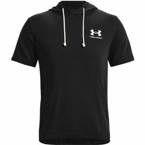 Under Armour RIVAL TERRY LC SS HD Hanorac fitness bărbați, negru, mărime imagine