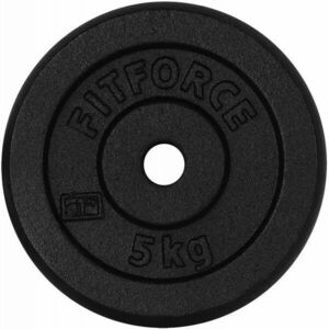 Fitforce PLB 5KG 25MM Disc de greutate, negru, mărime imagine