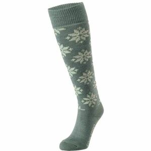 KARI TRAA ROSE WOOL SKI SOCKS Jambiere de schi femei, verde închis, mărime imagine