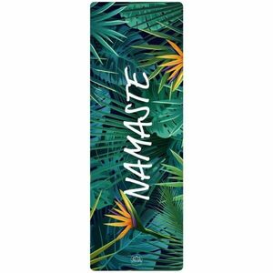 YOGGYS TRAVEL YOGA MAT 1 MM NAMASTE Saltea yoga, verde închis, mărime imagine